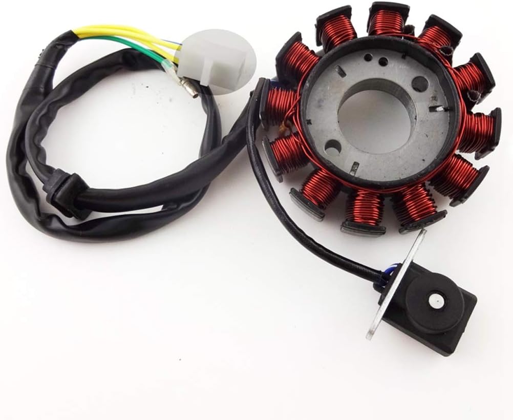 TC-Motor 12 Coils Ignition Stator Magneto For 4 Stroke GY6 125cc 150cc Moped Scooter ATV Quad