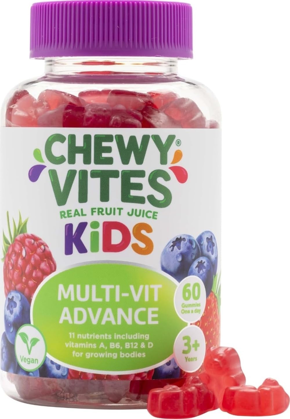 Chewy Vites Multi Vit Advanced 60 Gummies