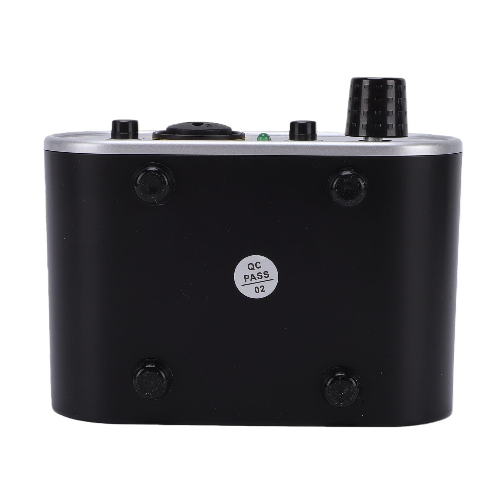 Tonysa Preamplificatore Microfonico Regolabile con Ingresso a 2 Guadagno Senza Perdita di 28 DB Uscita XLR di Potenza 48 V per Microfono Dinamico e a Condensatore