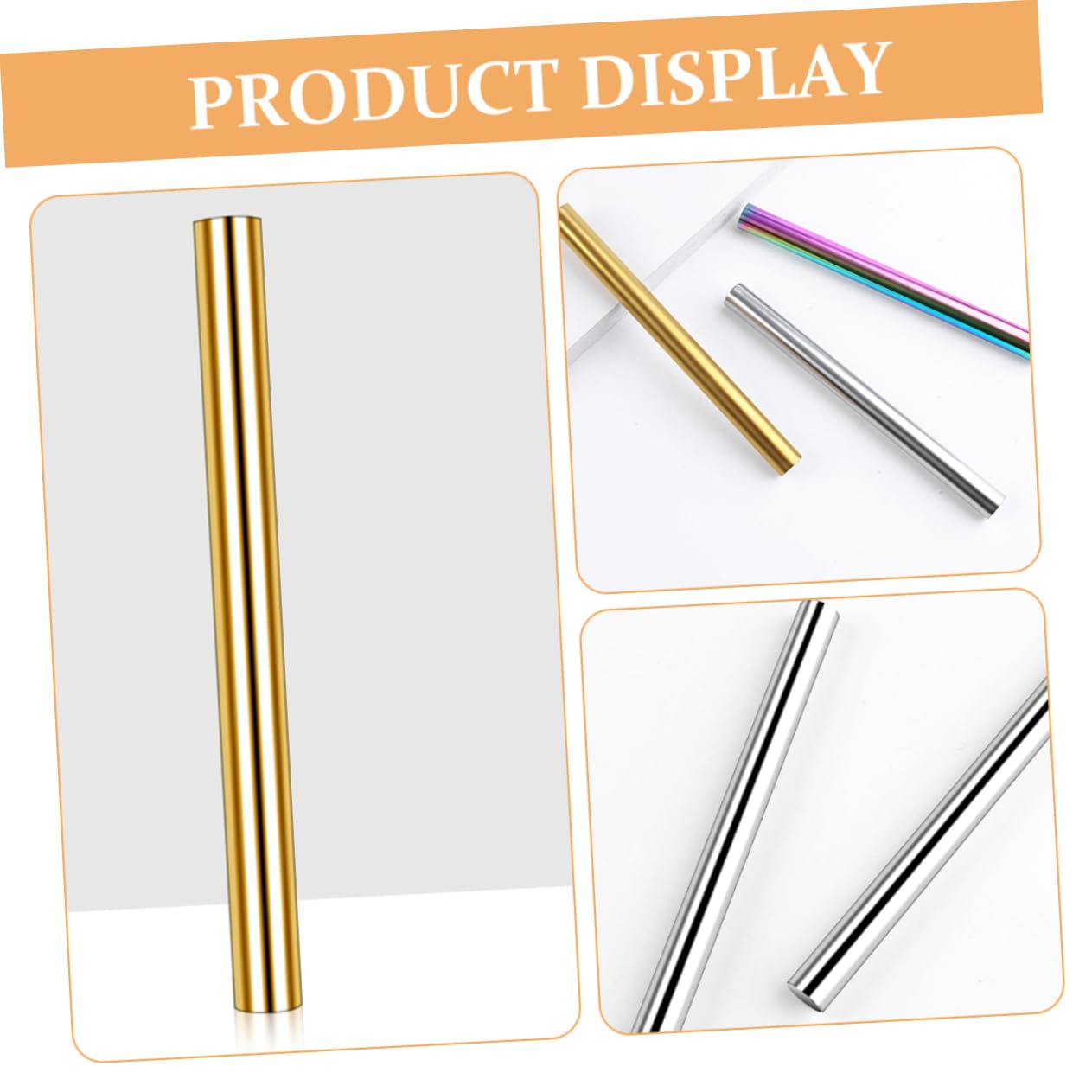FRCOLOR 9pezzi Per Unghie Cat Eye Magnetici Inossidabile Per Nail Art Per Manicure Design Cilindrico Per Gel Unghie Eye