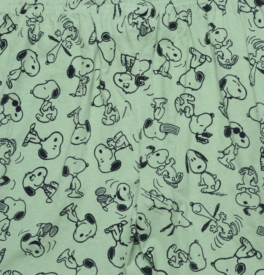 Peanuts Mens Snoopy All Over Print Lounge Pajama Pants or Shorts4