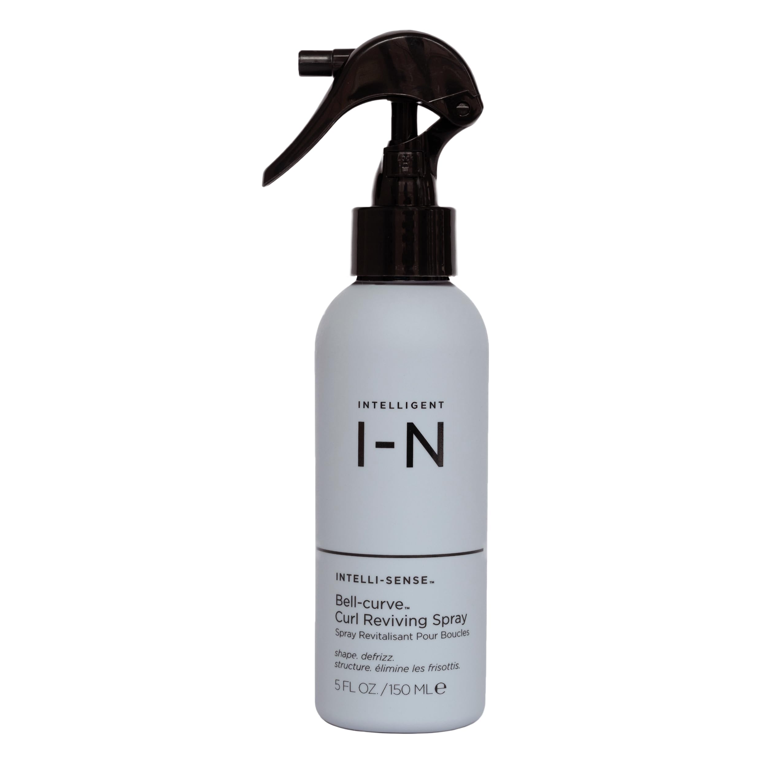 Bell-Curve Curl Reviving Spray for Curly Hair – Reactivates & Defines Curls, 96% Natural, Vegan, Frizz Control, with Quinoa, Rice Protein, Safflower Oil & Aloe, Lightweight, 5 oz