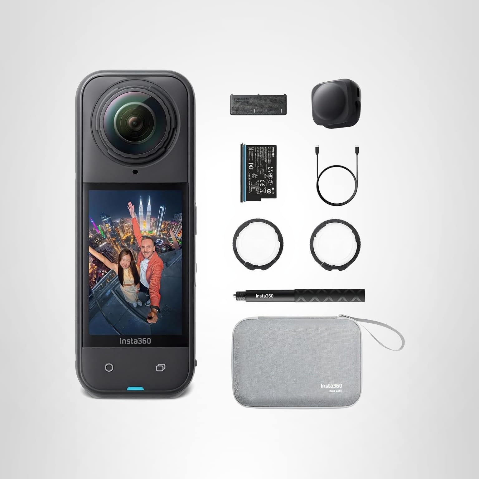 Amazon.com : Insta360 X5 Essentials Bundle-8K Waterproof 360