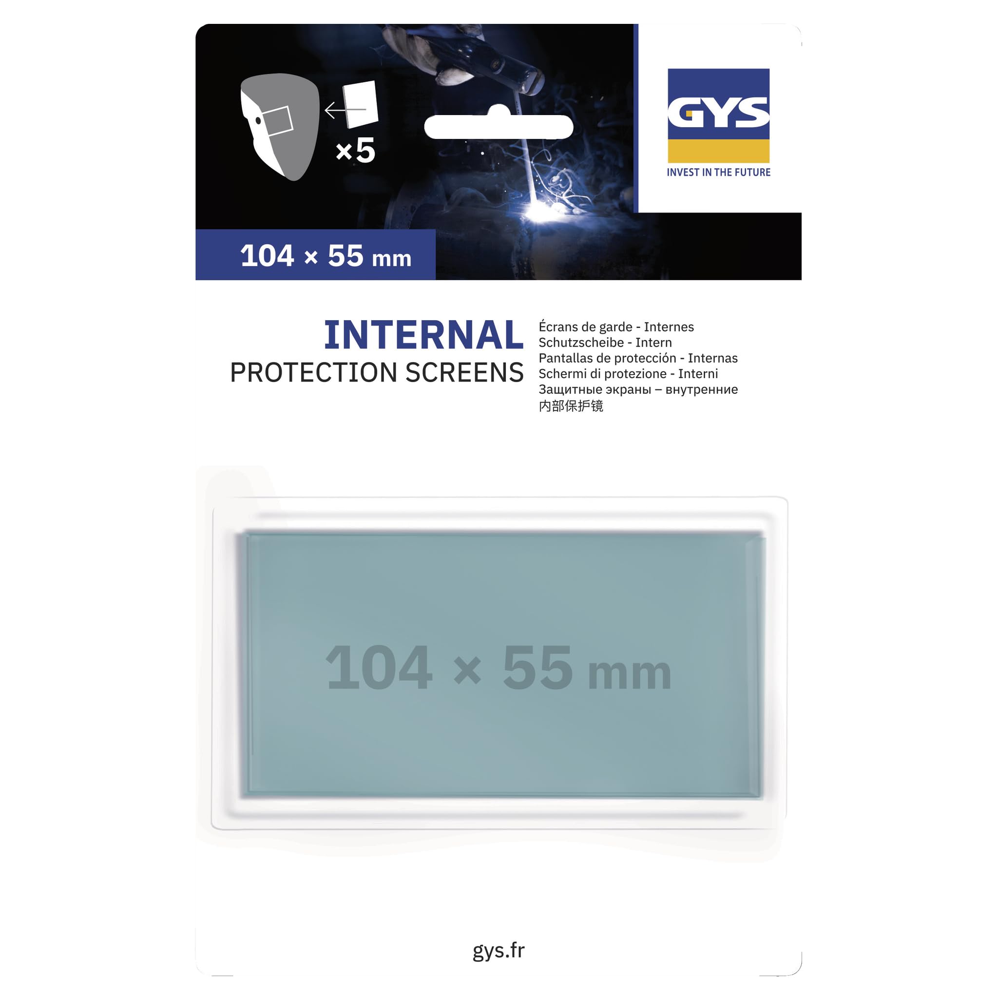 Gys Protection Glass (104X55) In.(5X) 040847Gys