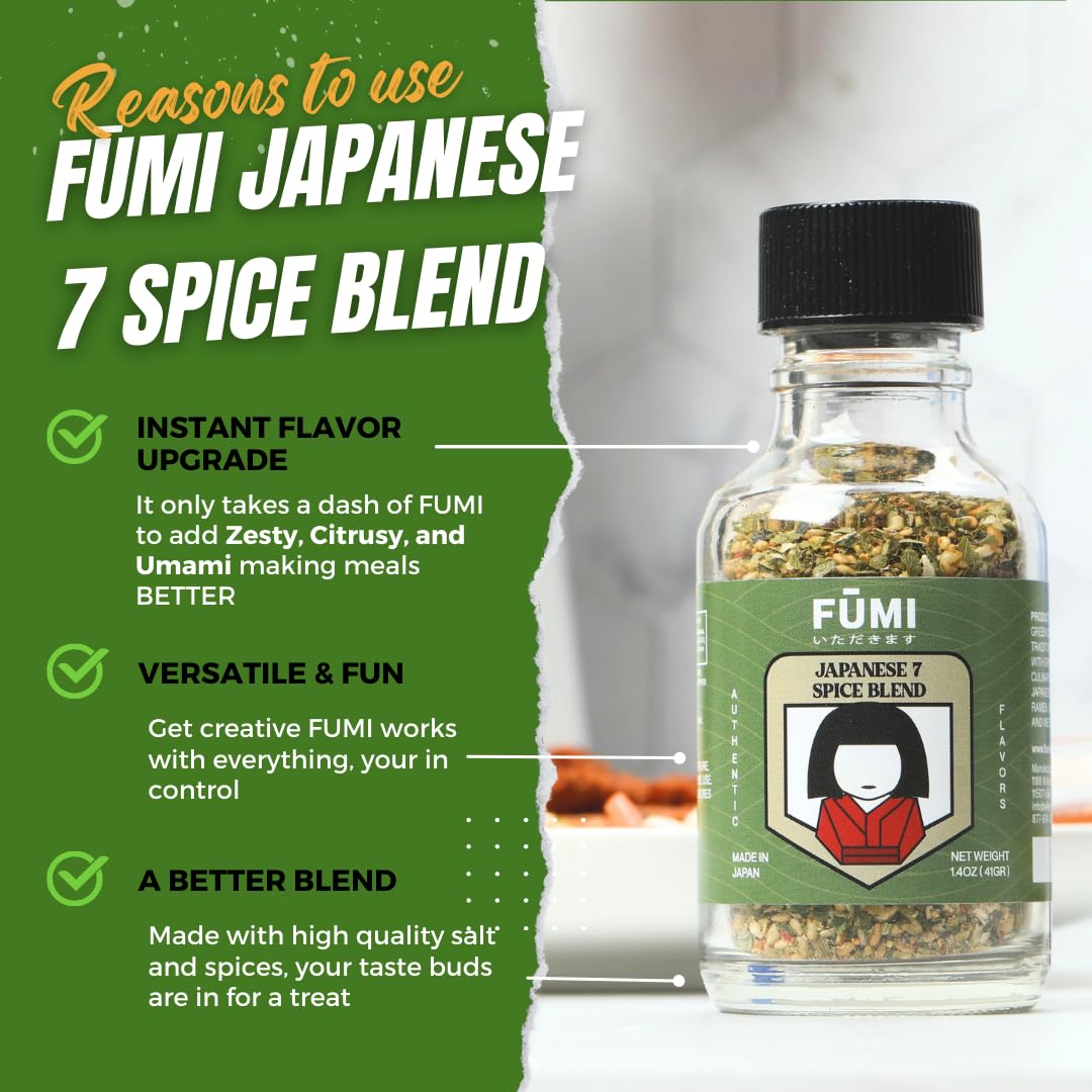 Amazon.com : FŪMI Japanese Shichimi Togarashi Mixed Salt