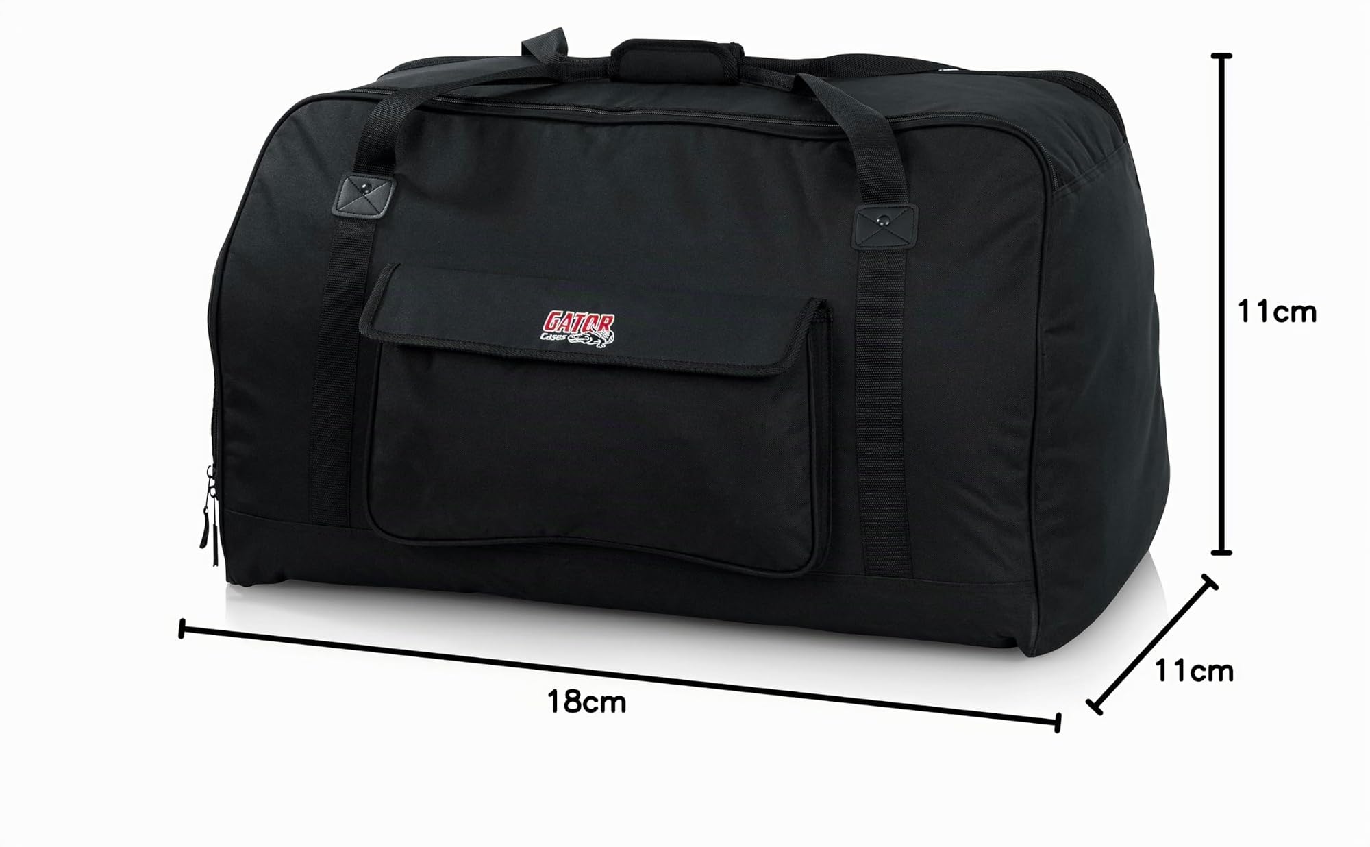 Gator Cases Bolsa de Altavoz de Alta Resistencia para Altavoces compactos de 8"; se Adapta a QSC K8, Yamaha DXR8 y más (GPA-TOTE8)
