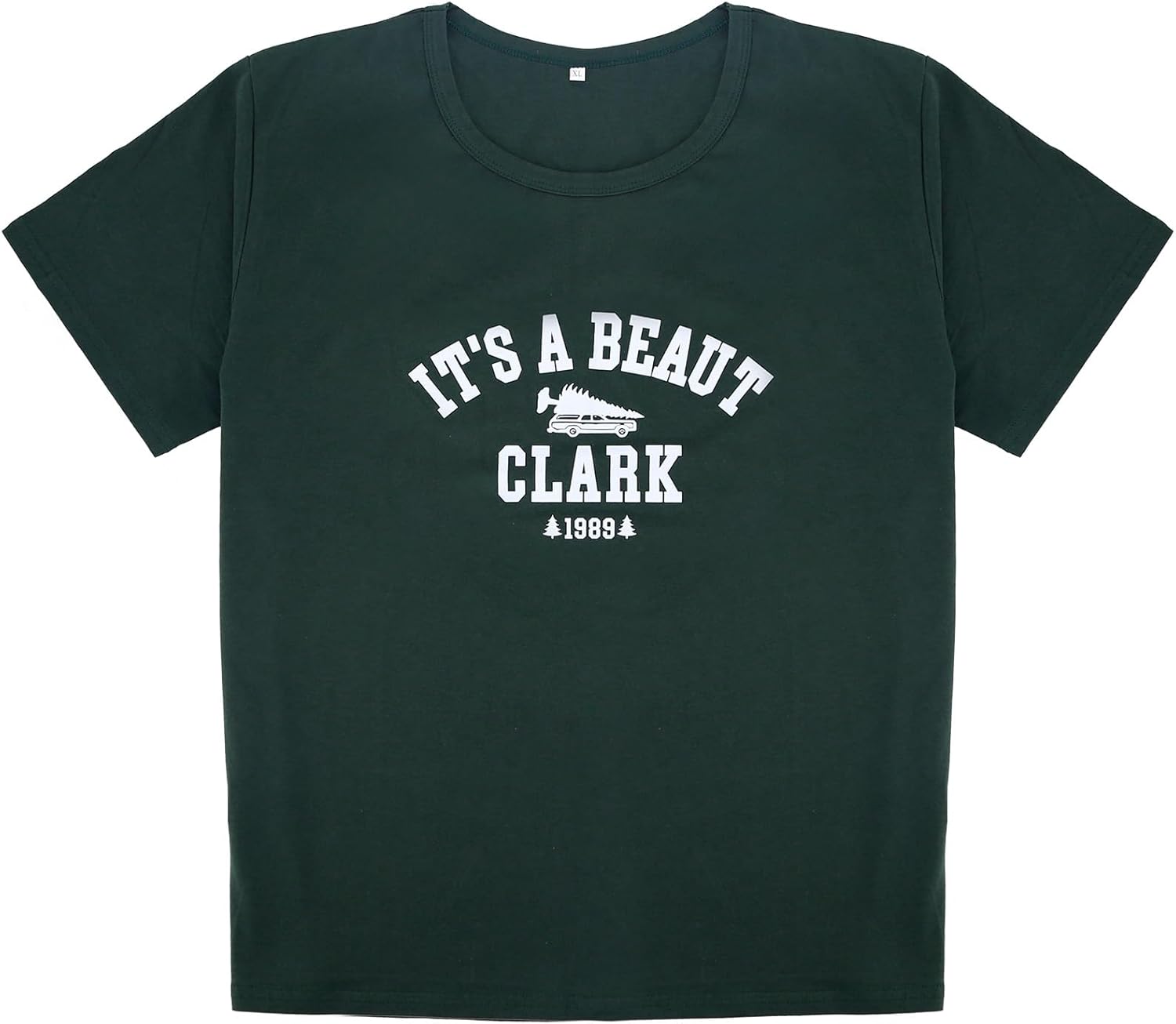 Womens T Shirt Tops Short Sleeve Tees Christmas Graphic Fashion It's a Beaut Clark Basic Casual Vacation Clothes 2025 Trendy - Image 2