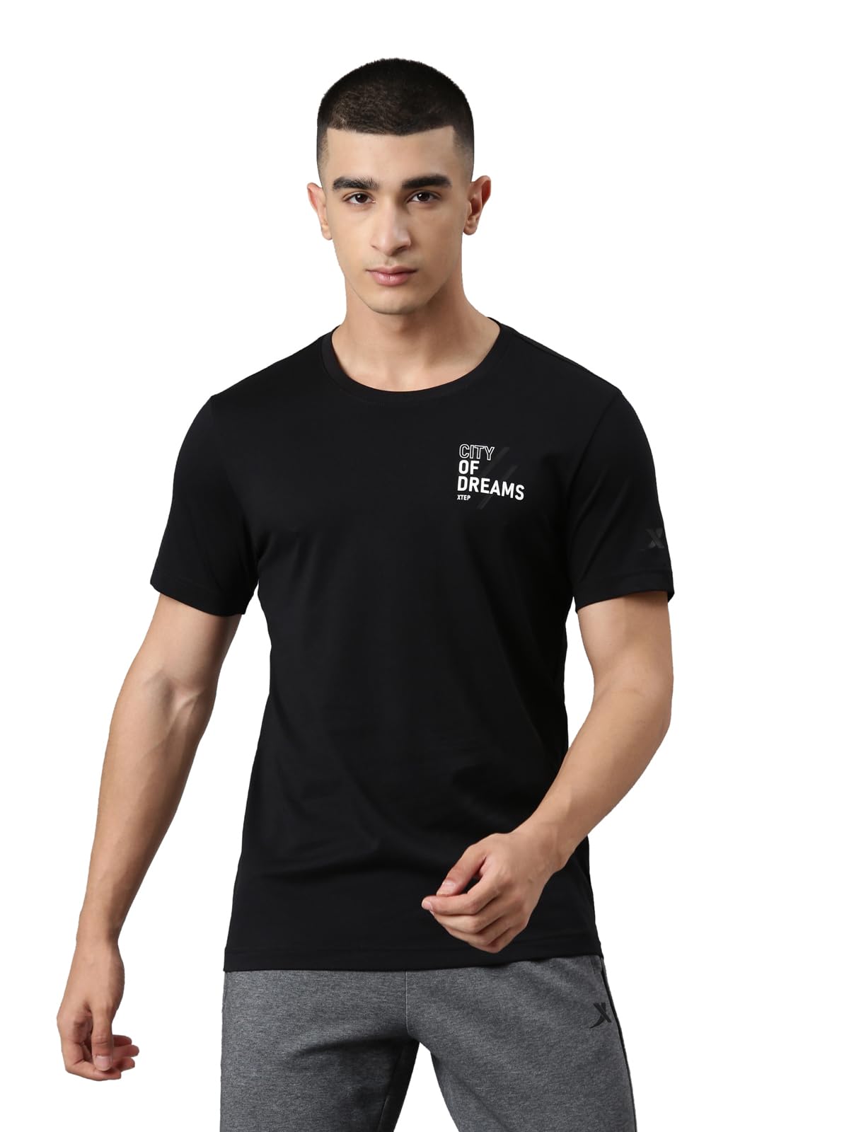 xtep Men Tomorrow Reboot - Reset Forward Urban Casual T-Shirt-picture-47