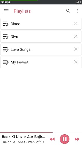 Music Player equalizer