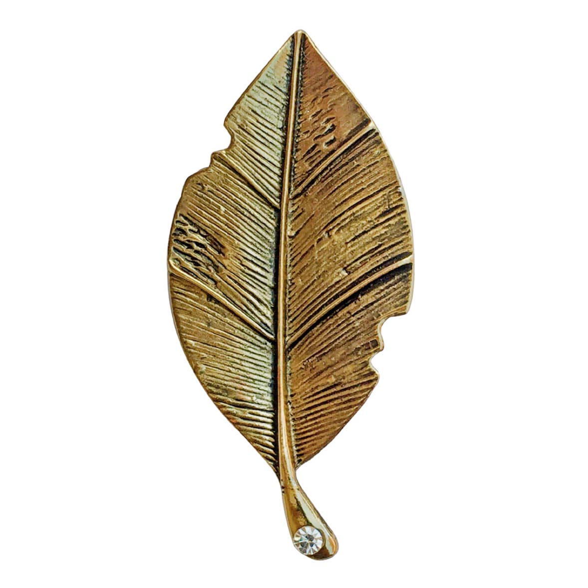 FURE Metal Withered Leaf Brooch (Antic Bronze) for Men & Women (B08C54WLX5) Amazon Price History, Amazon Price Tracker