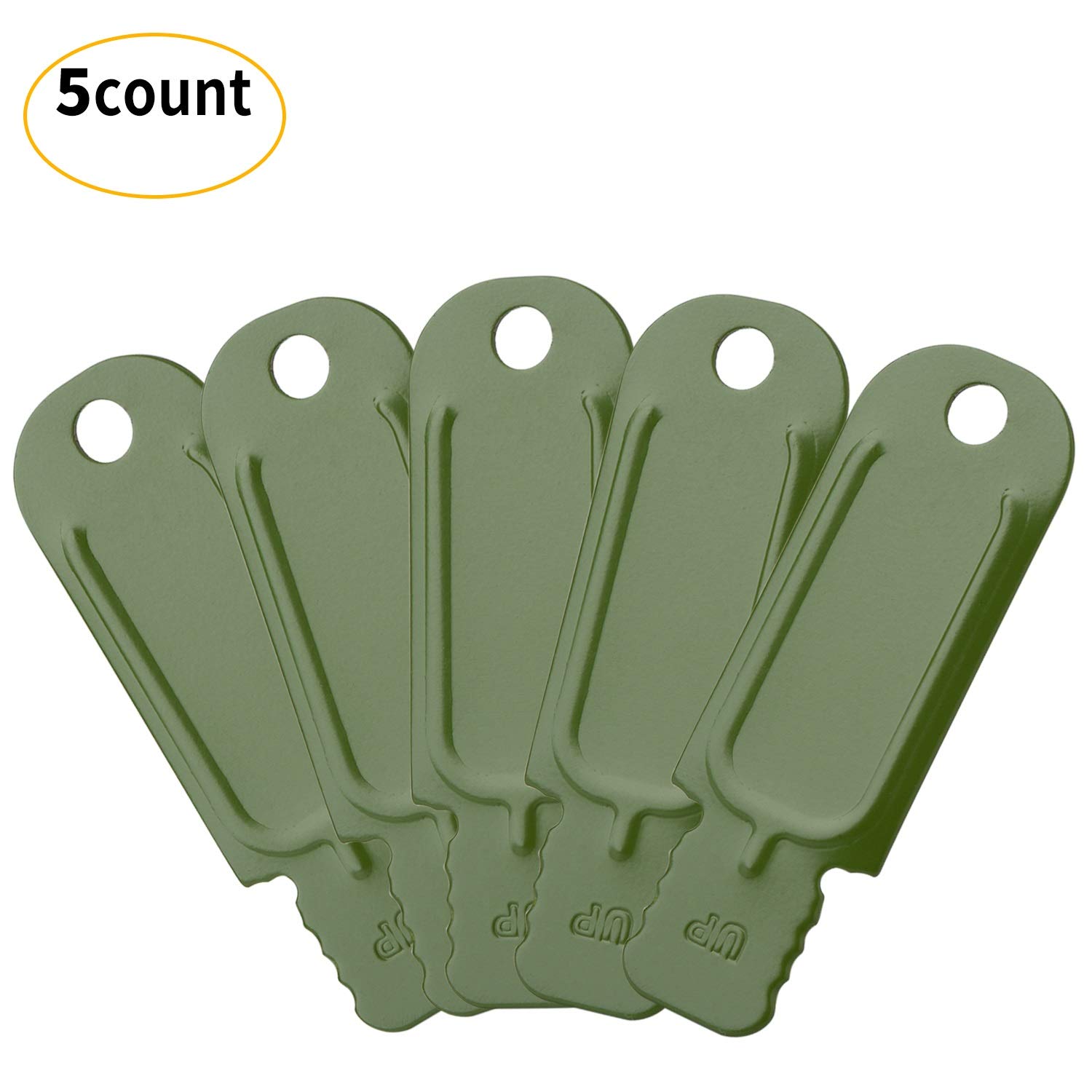 5PCS Premium Carbon Steel Strikers Sc for Ferro Rod Use, for DIY Your Own Emergency Kits