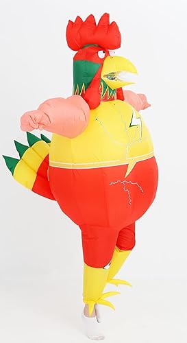 Miniatura 3 de Rooster Costume, Full Body Inflatable, Adult Size Chicken Costume