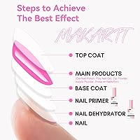 Vista 8 de Makartt Juego de deshidratador e imprimación de uñas: preparación de uñas seca al aire libre de ácido, deshidrata y sin hema, profesional de larga