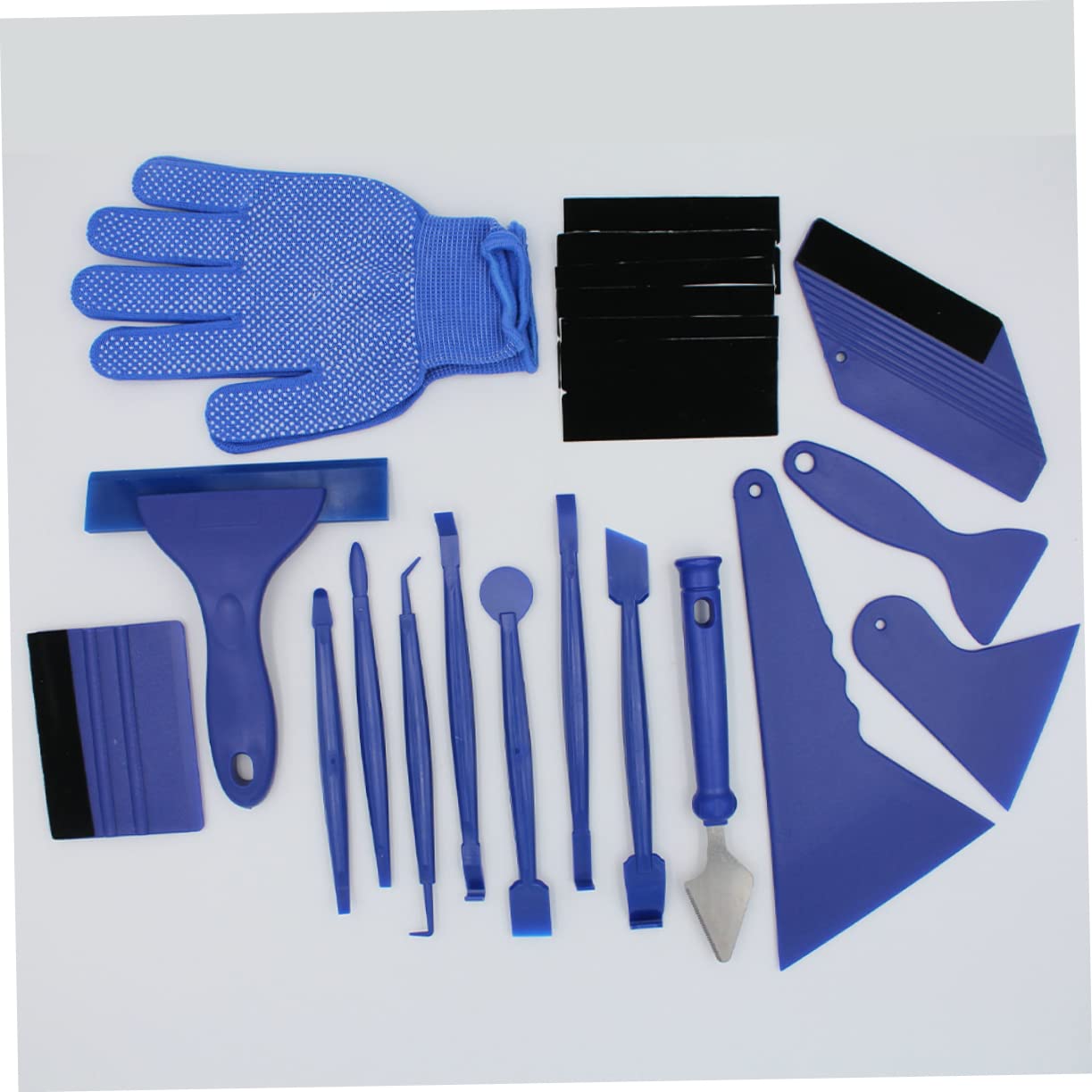 Alipis Professional Car Tinting Squeegee Kit 21pcs Set for Car Film Wrapping Window Tinting Tool
