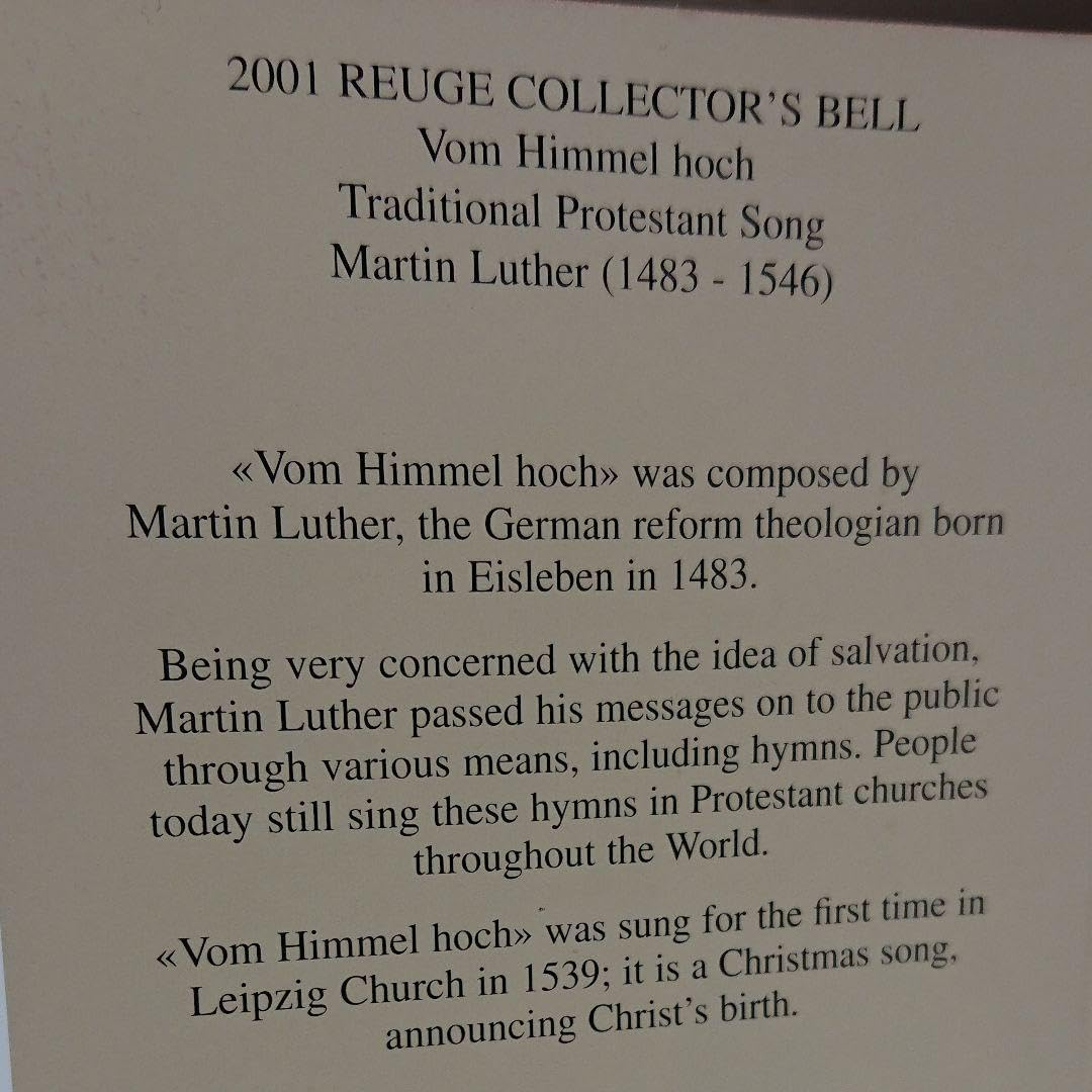 リュージュ オルゴールベル 2001年 リュージュコレクターズ