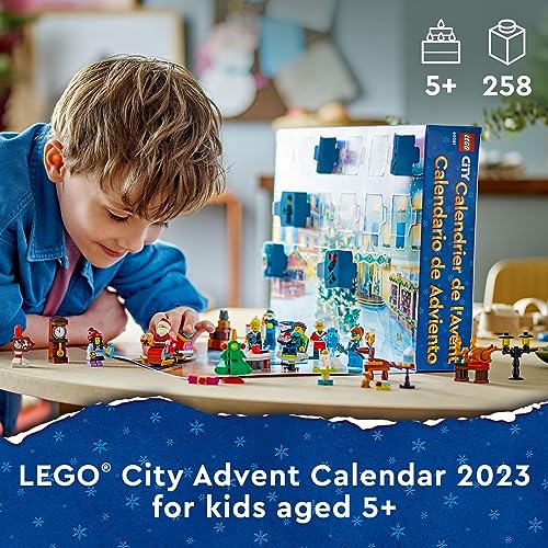 Lego 6425855 City 2023 Advent Calendar 60381 Christmas Holiday Countdown Playset thumb #1