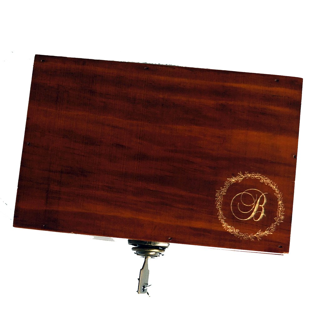 Caja de recuerdos de madera personalizada con cerradura y llave, organizador de joyas personalizado para damas de honor, madres y novias, idea de regalo única para ocasiones especiales