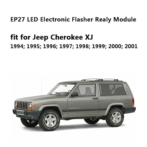 Miniatura 4 de Relé intermitente LED EP27 de 5 pines apto para Jeep Cherokee XJ 1994-2001 | Jeep Grand Cherokee ZJ 1993-1998 | Señal de giro electrónica LED y