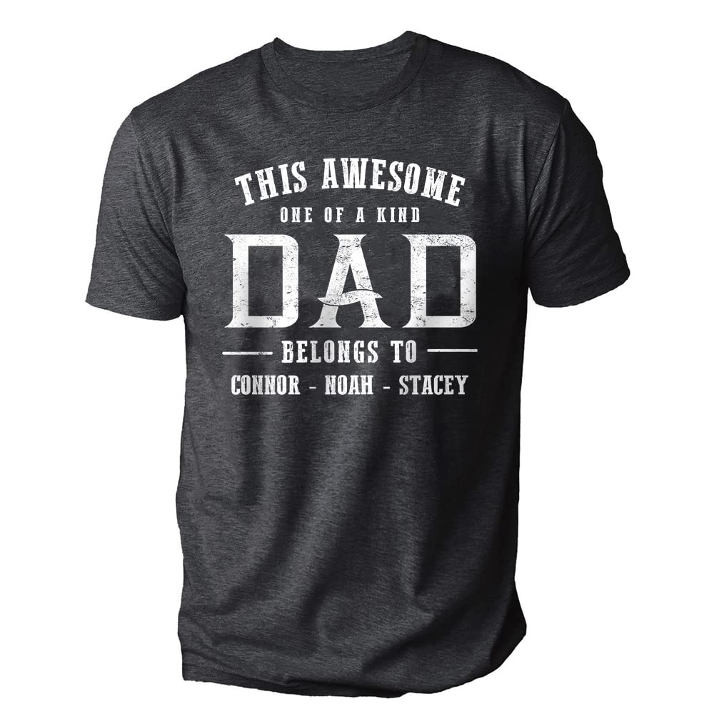 Personalized Grandpa Shirt - Gifts for Men - Fathers Day, Birthday, Christmas