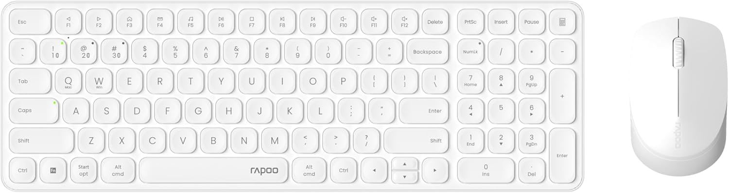 Rapoo Multi-Mode Teclado + Ratón Recargables USB-C