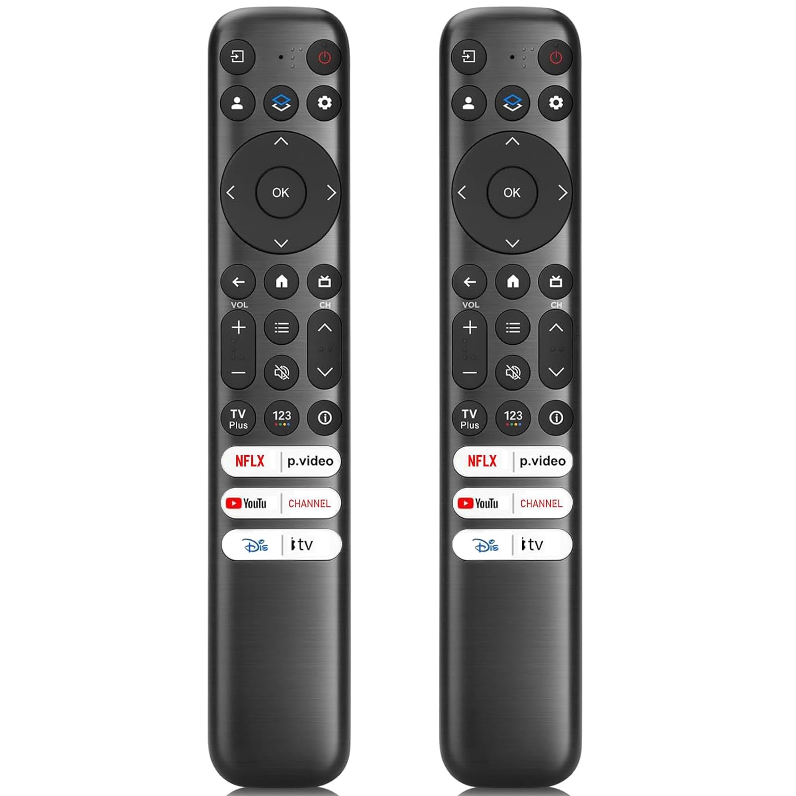 Replacement Remote fit for All Insignia TV and/Toshiba TV, Compatible with Insignia/Toshiba/Pioneer/AMZ Omni/AMZ 4-Series TVs — view 11