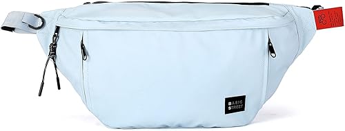 Miniatura 6 de Riñonera grande de talla grande para hombres y mujeres, impermeable, con correa ajustable para viajes, deportes, senderismo, correr, riñonera