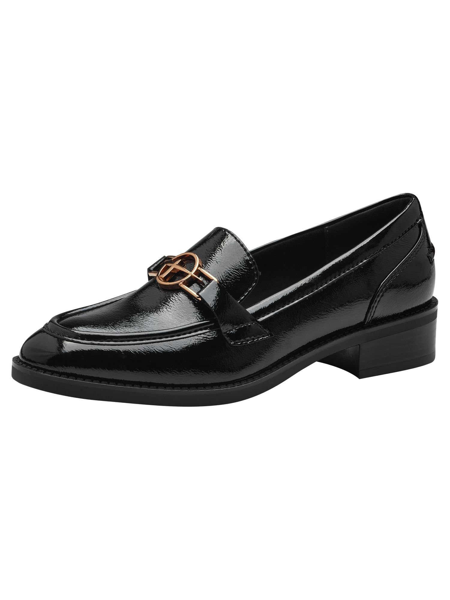 Tamaris Women's Slipper, Black (Black Patent), 7.5 UK