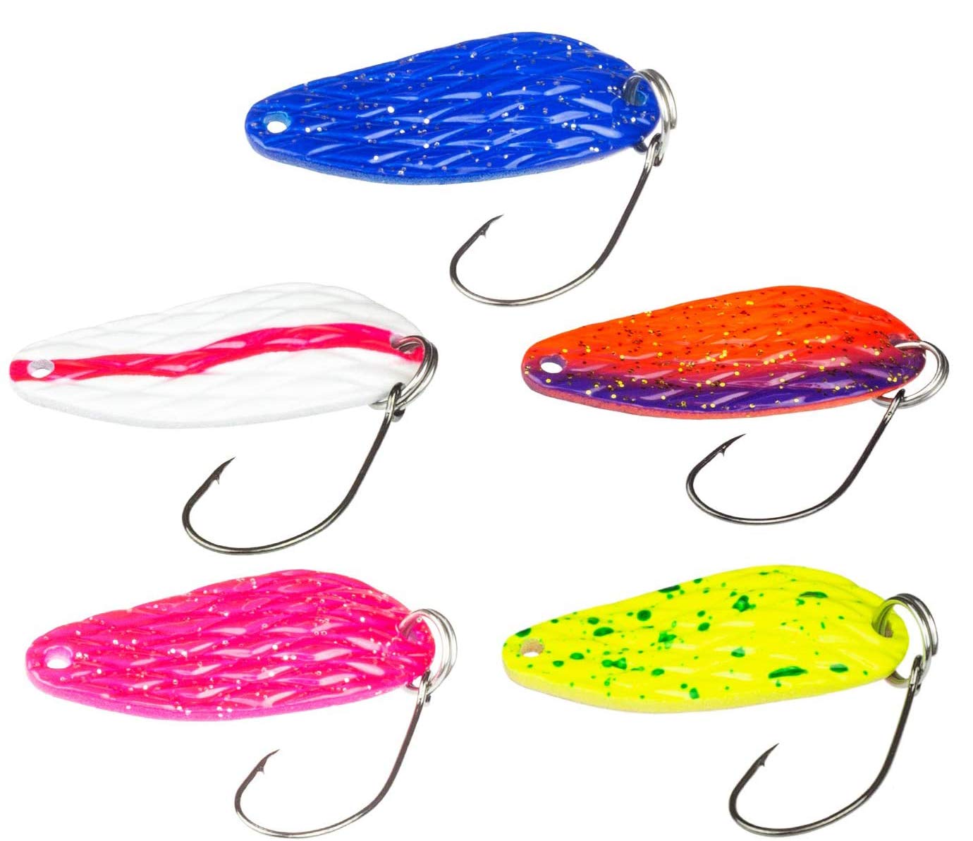 Guadino Pesca FISHN Trout Spoon Set Lumen, Peso: Grammi