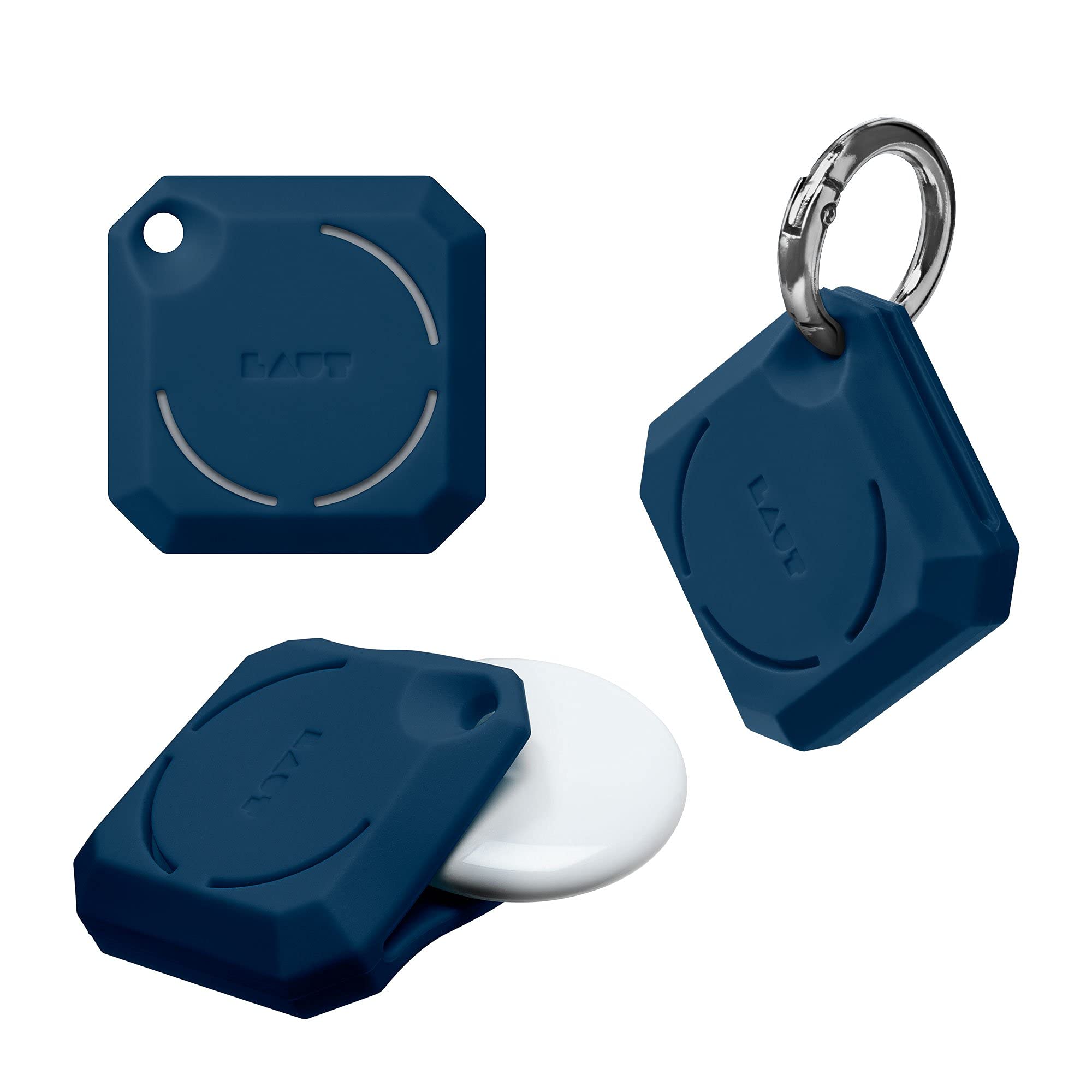 LAUT LLAVERO HUEX GEMS AIRTAGS NAVY BLUE