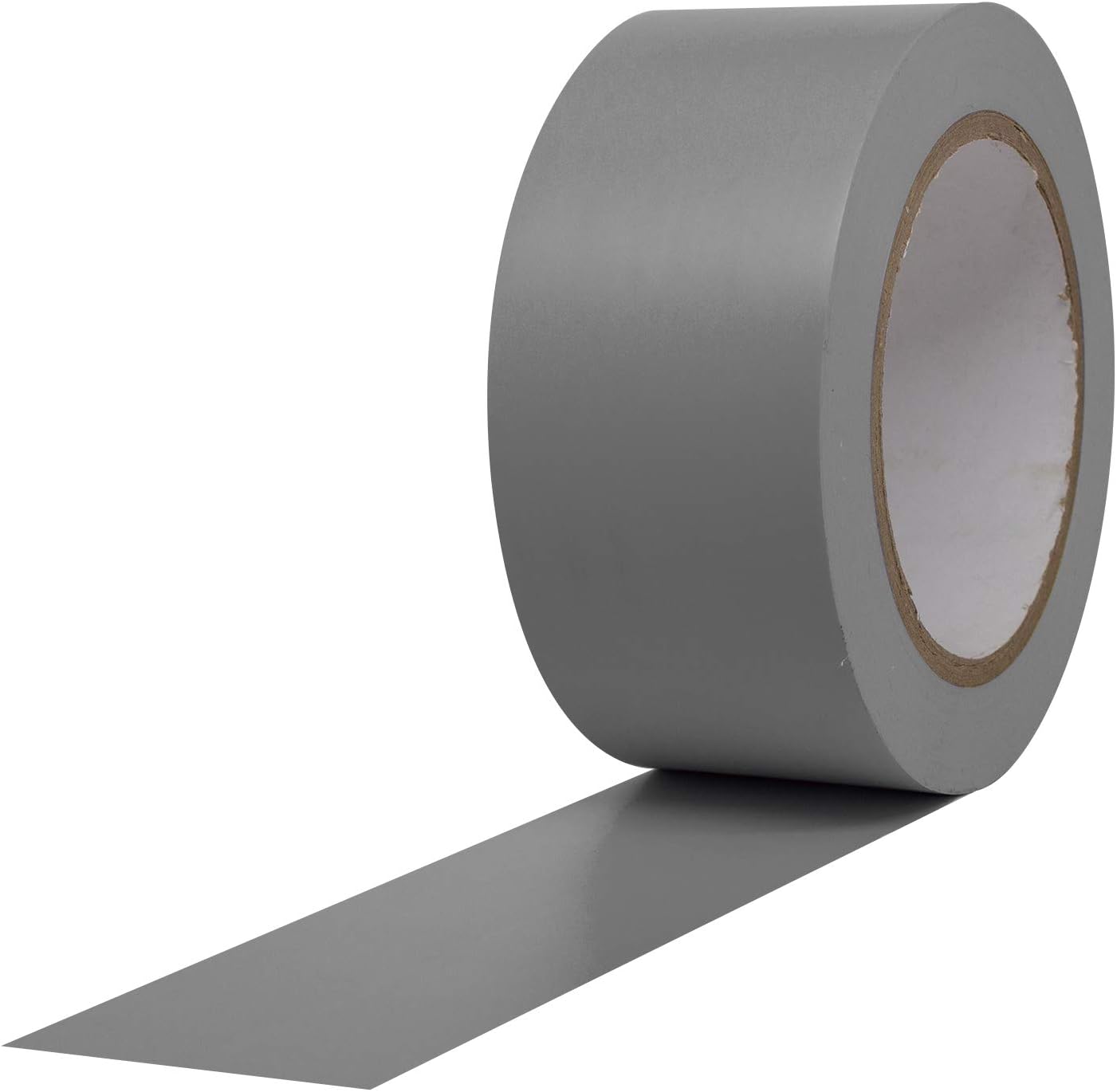ProTapes Pro 50 Premium Vinyl Safety Marking and Dance Floor Splicing Tape, 6 mils Thick, 36 yds Length x 2" Width, Grey (Pack of 1)