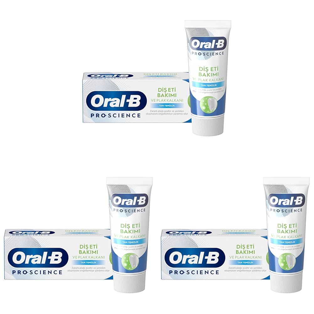 Oral-B Diş Macunu Diş Eti Bakımı Tam Temizlik 50 ml 3lü paket