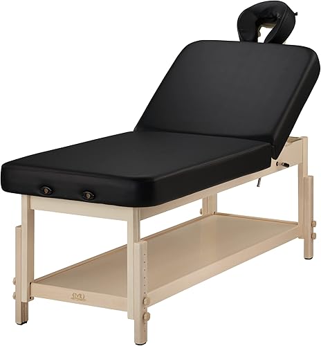 MT Harvey-Tilt - Respaldo inclinable con respaldo inclinable para salón de belleza (negro), 72 x 30 pulgadas (paquete de 1)