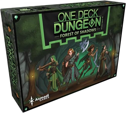 Asmadi Games One Deck Dungeon Forest of Shadows Juegos de mesa