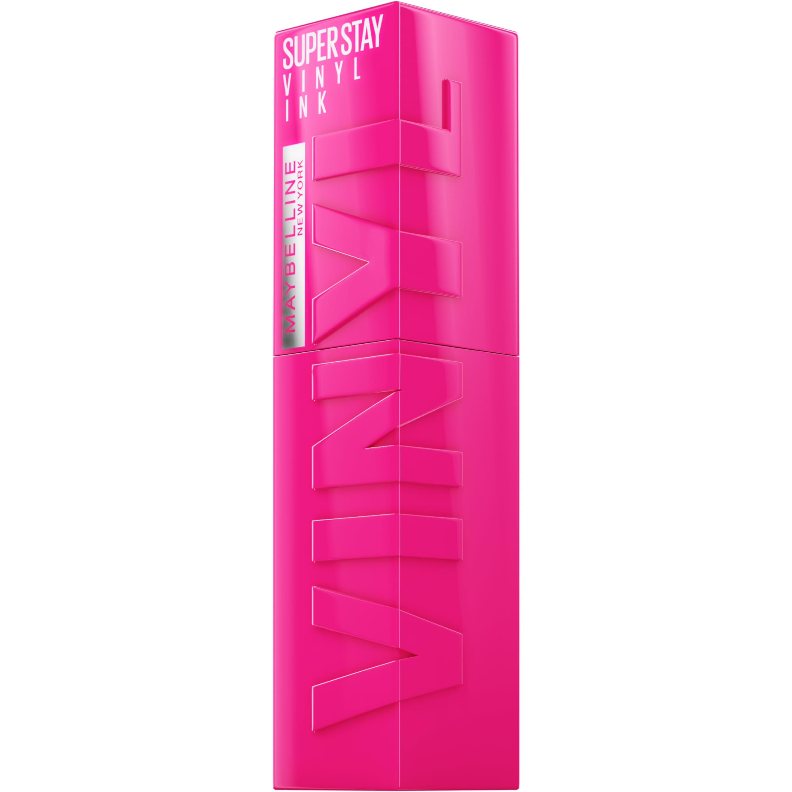 Maybelline New York, Super Stay Vinyl Ink 150 Striking, płynna szminka winylowa do ust, 4,2ml