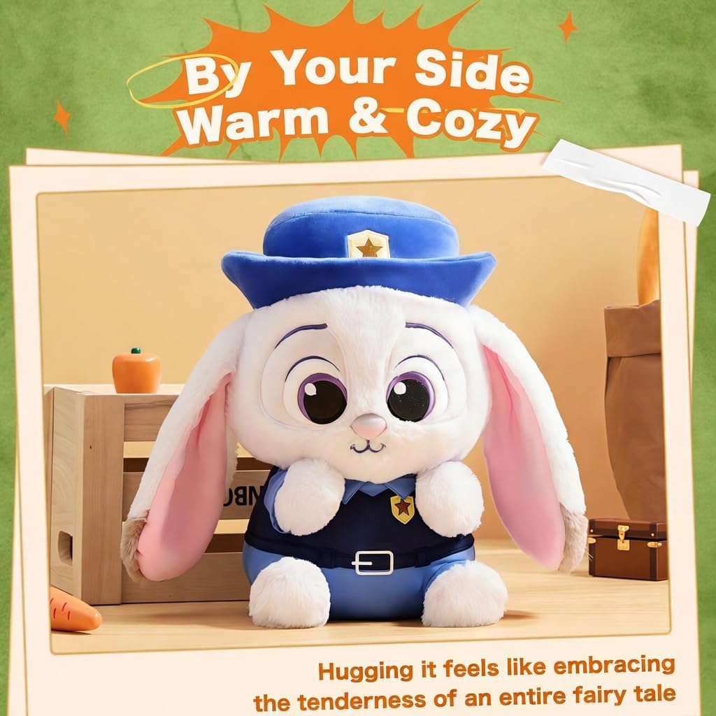 MINISO Disney Zootopia Nick & Judy Doll, Cute and Exquisite Figure, Ideal for Collection and Gifting (Nick)