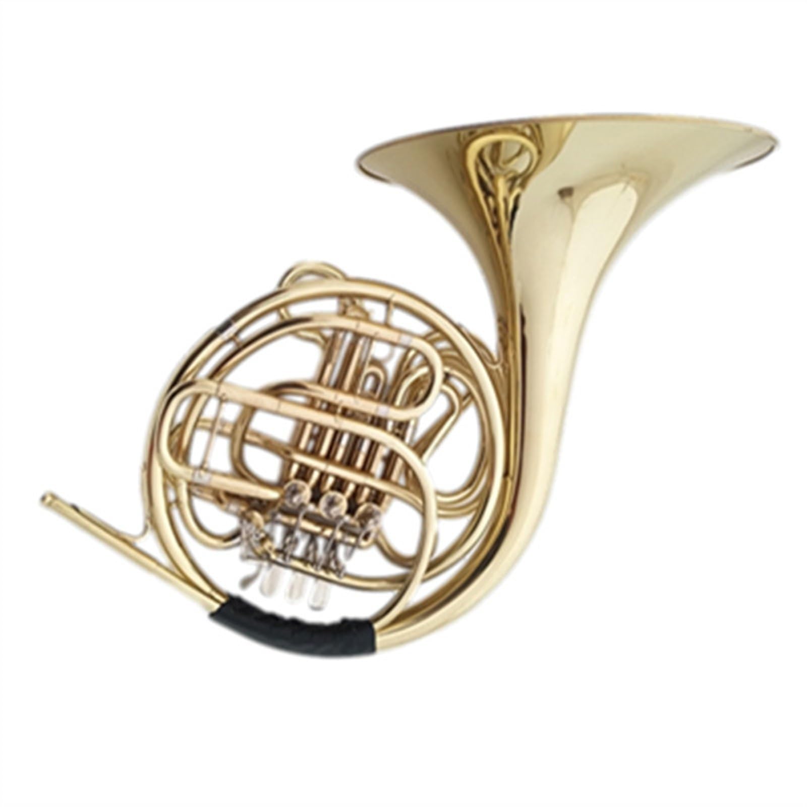 Instrument De Corne Française À Double Rangée À 4 Touches, Clé B Plate/F Pour Étudiant Débutant, Instrument En Laiton Kit Cor D'harmonie