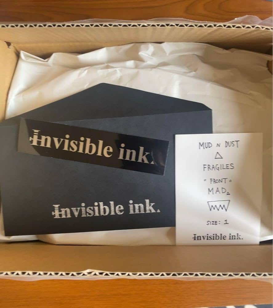 インビジブルインク MUD N DUST THE FRAGILES \