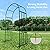 SCENDOR Garden Arbors, Curved Metal Endurable Iron Trellis Plants Stand Use for Outdoor Garden Arbor Climbing Plants Wedding Arches Ceremony