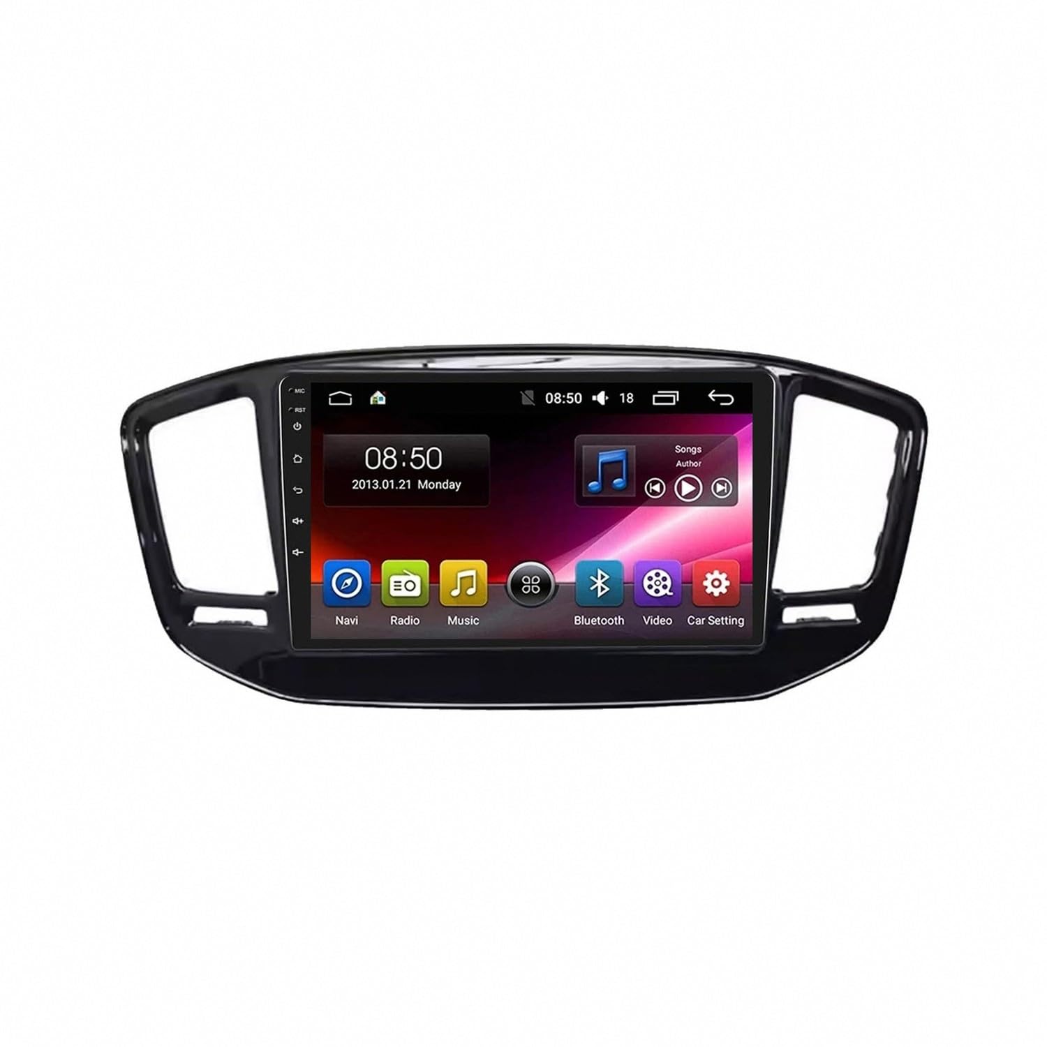 Car Stereo dla Geely X6 Emgrand X7 Haoqing 2016-2017 Android 15 9 Inch Touch Screen with Gps Swc Wifi Bt Fm Cooling Fan For, 8 Core 8G+256G