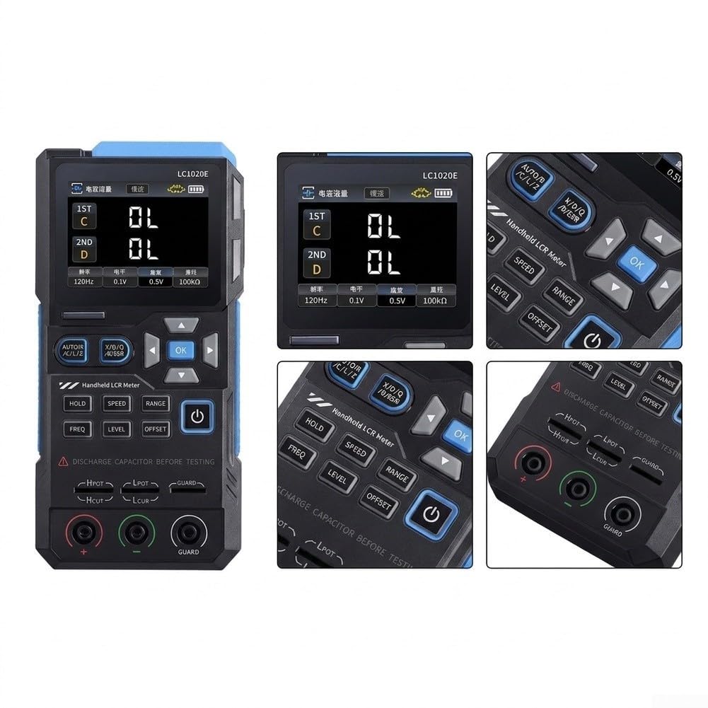 Handheld LCR-Tester aus ABS Kunststoff Leicht und Tragbar