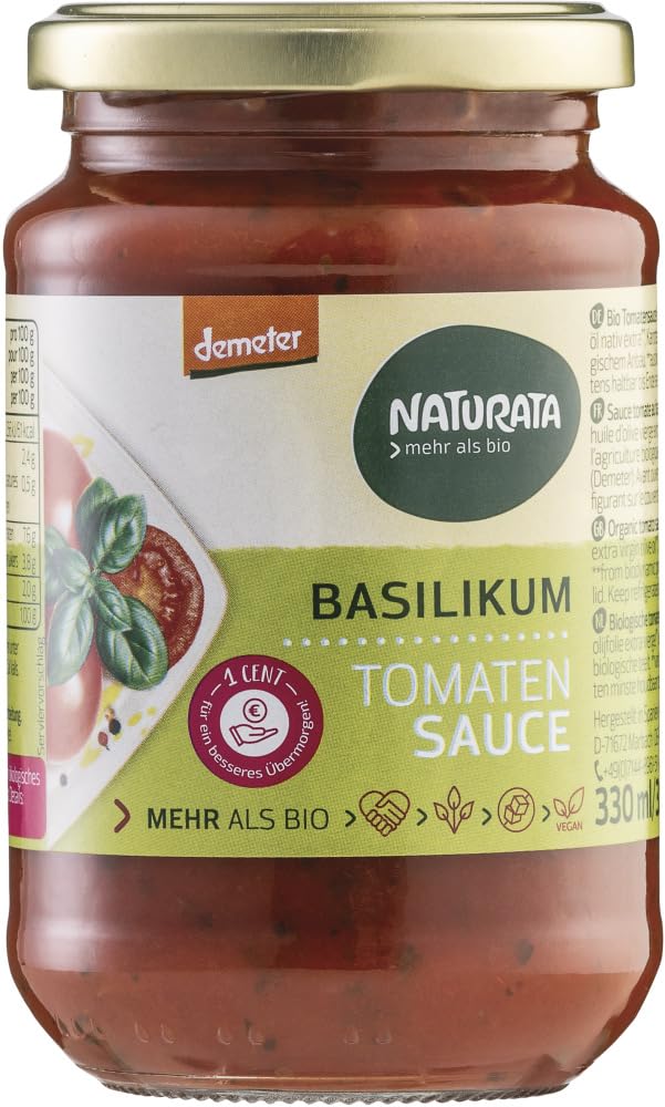 Basilikum Tomatensauce 18 x 330 ml