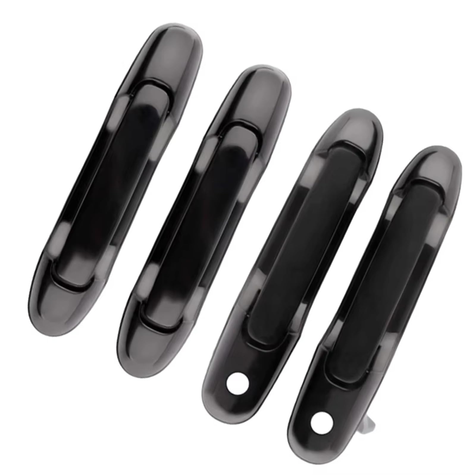 Kpuwers Exterior Door Handle 4 Piece Car Exterior Door Handle 69220-08010 69210-08010 for Toyota for Sienna 1999 2000 2001 2002 2003 Handles Replacement