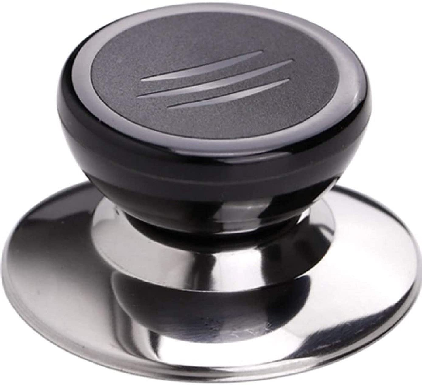 Buy Universal Pot Lid Cover Knob Handle Stainless Steel Base Circular