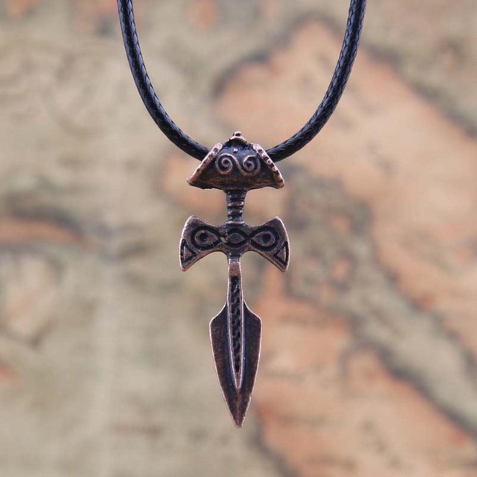 Ciondolo Uomo Catena Vichingo Martello Di Thor Mjolnir - Acciaio Inox Argento, Metallurgy