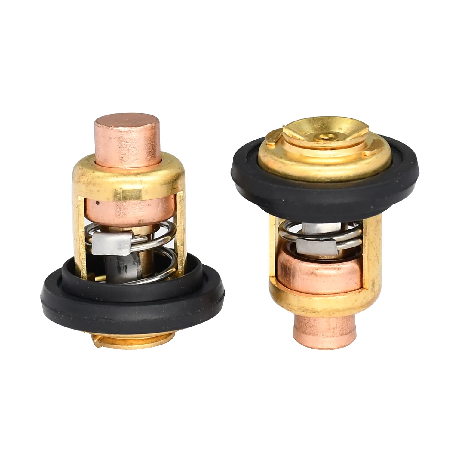 Notonmek 75692Q2 Thermostat Kit (2) V6 143 Degree 75692T Compatible with Mercury Marine 135-150HP 175HP 200HP Compatible with GLM 13340 30610 Compatible with Evinrude Johnson 310058-image-20