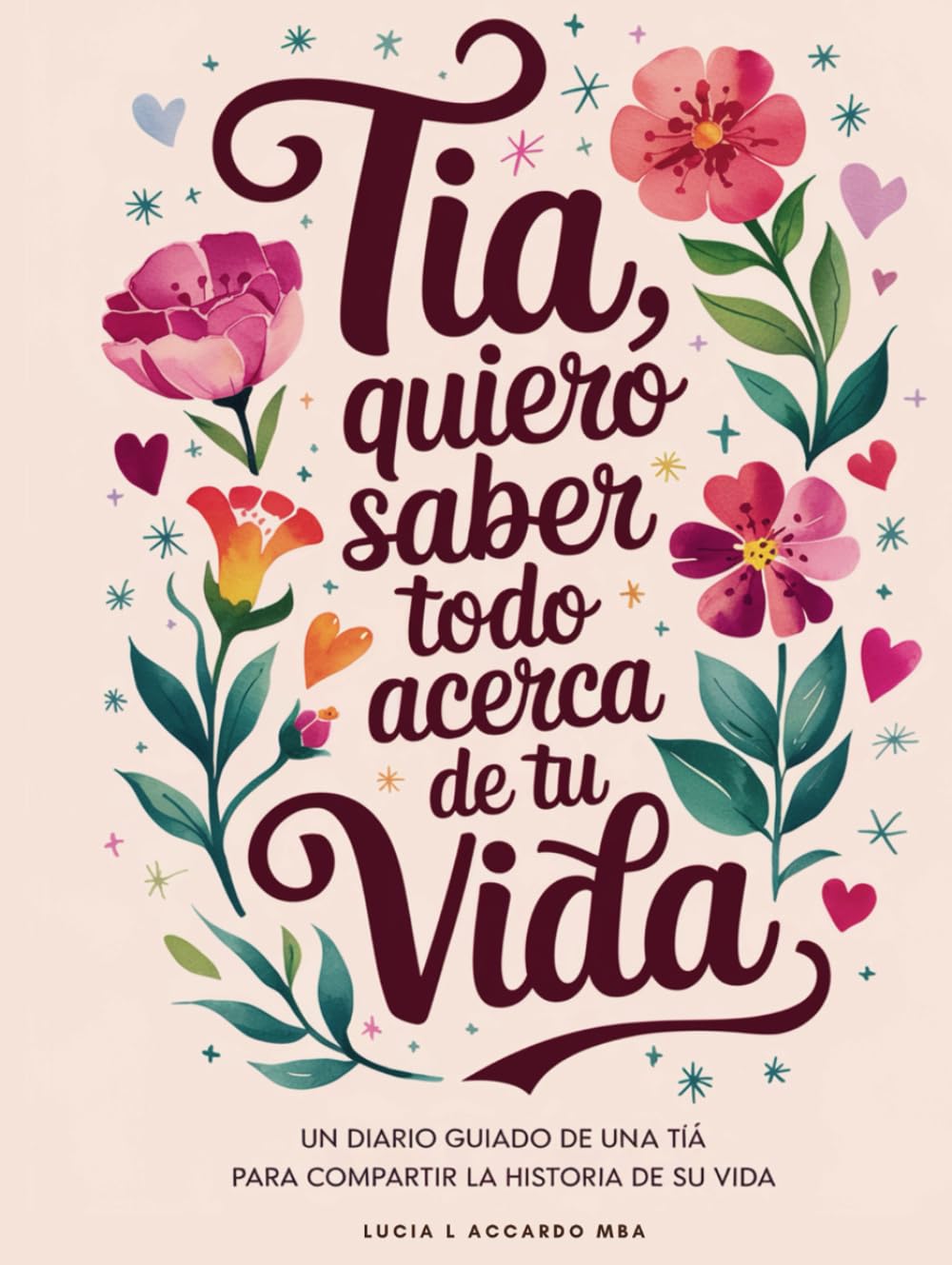 Tía, Quiero Saber Todo Acerca De Tu Vida: Un Diario Guiado de Una Tía para Compartir la Historia de Su Vida (All About Your Life Books) (Spanish Edition)