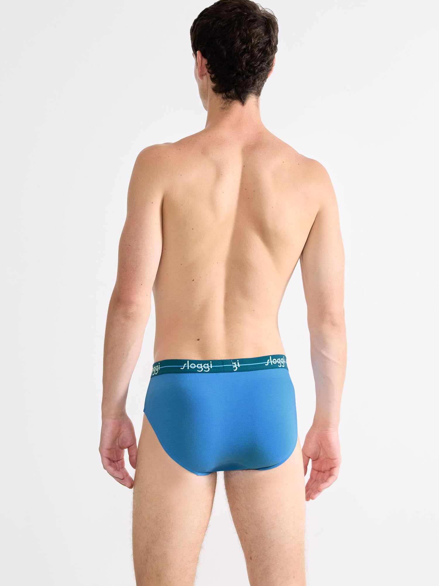 Sloggi Pack de 6 calzoncillos para hombre, elásticos, cómodos, ajustables, libertad de movimiento, uso diario