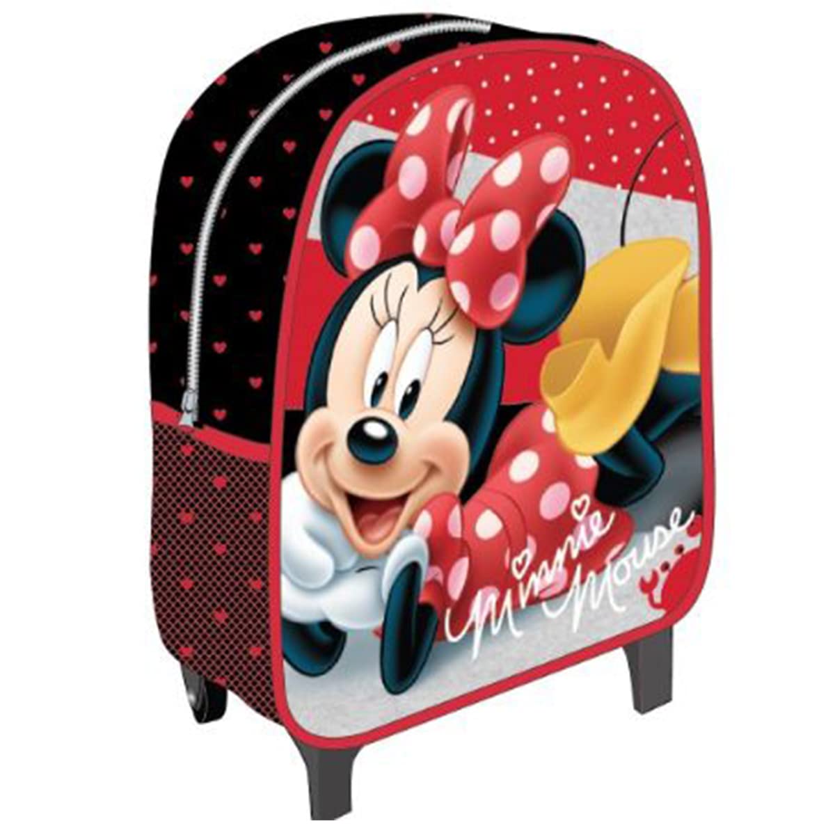 Disney Trolley Minnie 40x30x13cm fille, rouge, Taille unique