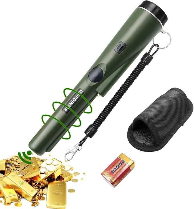 Metal Detector Pinpointer, Portable Metal Detector LED Pin Pointer with