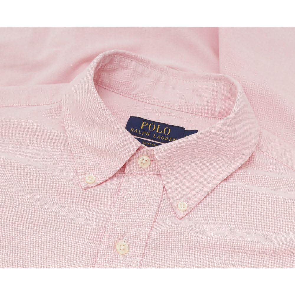 POLO RALPH LAUREN Slim Ft BD Ppc BSR Pink Camisa Casual para Hombre